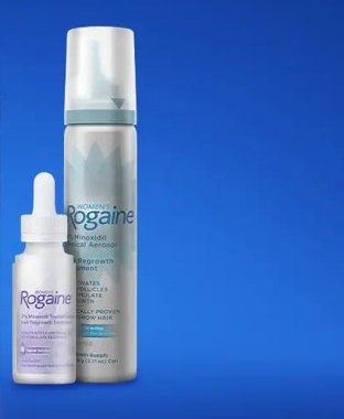 Women's Rogaine minoxidil